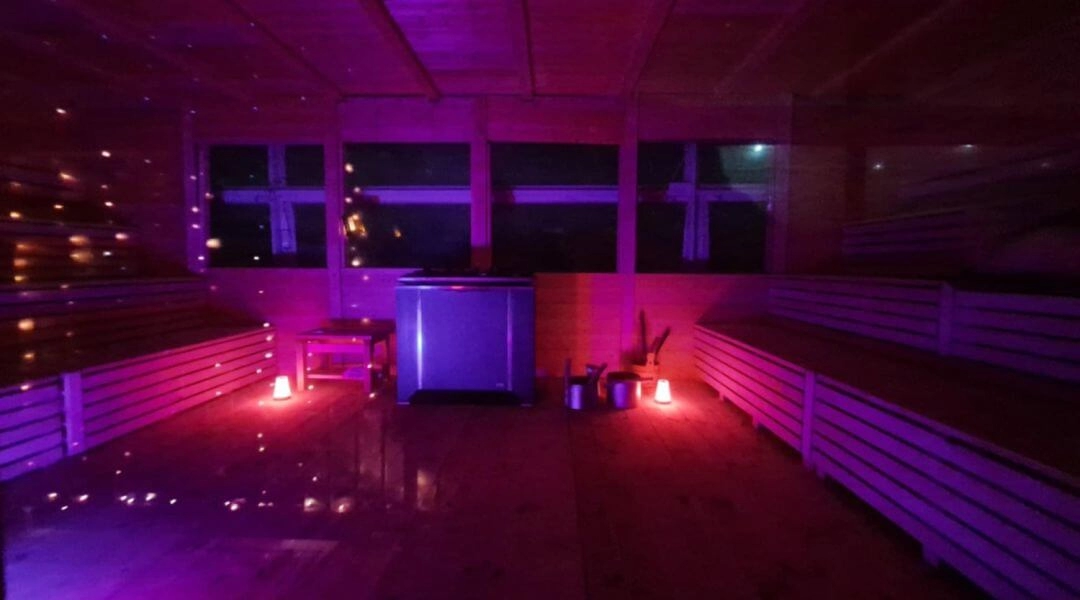 Zanu Urban Sauna wnętrze sauny