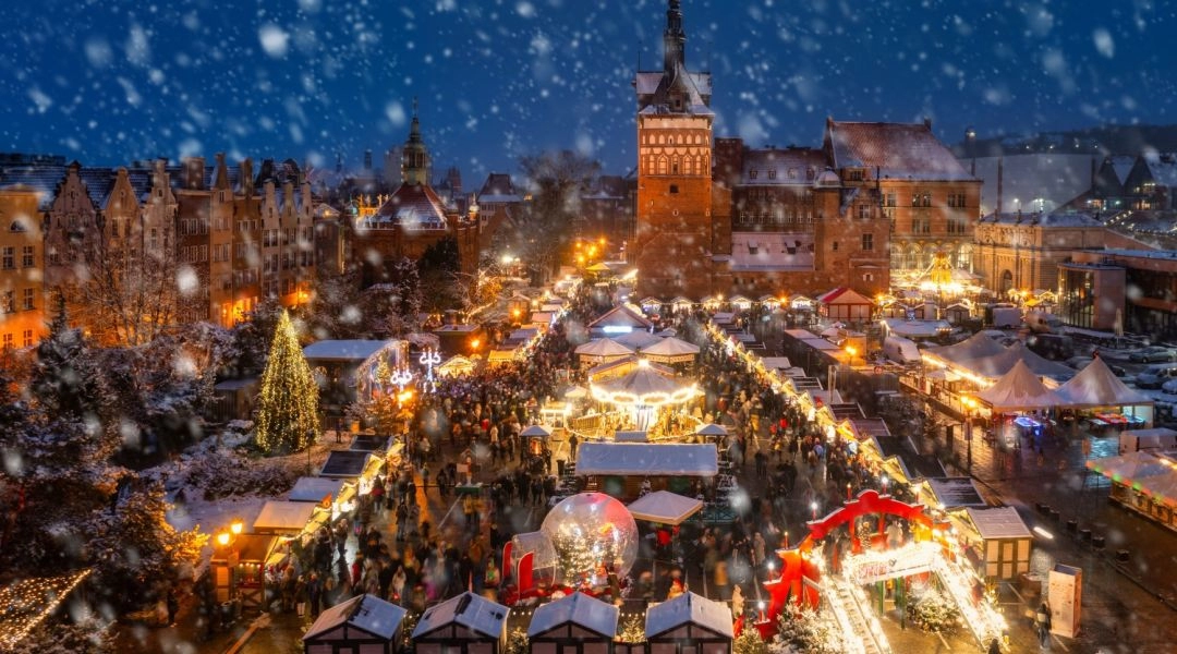 Jarmark świąteczny w Gdańsku