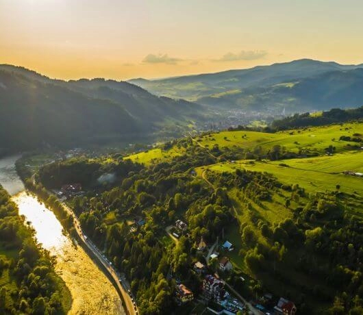 Widok na Dunajec