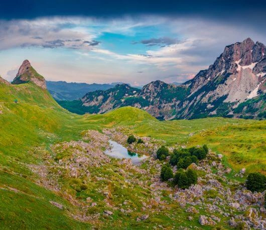 Park Narodowy Durmitor w Czarnogórze.