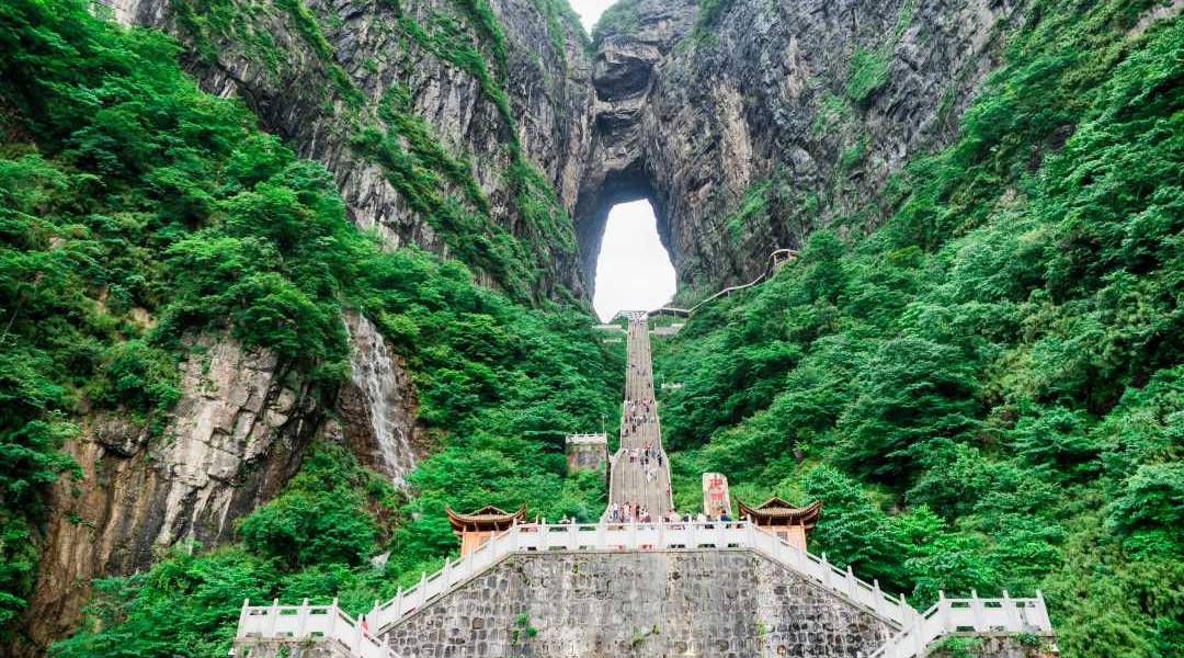 Chiny Mrozace W Zylach Wejscia Na Gore Tianmen Werandaweekend Pl